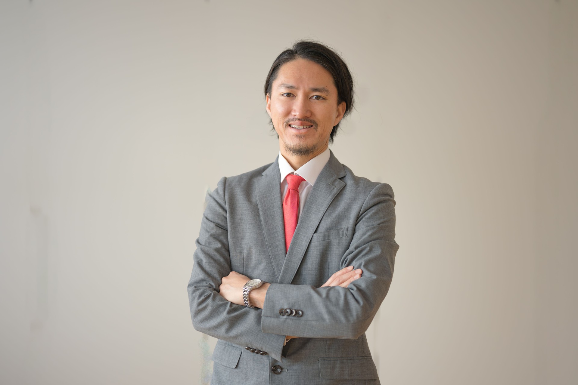Handsome businessman